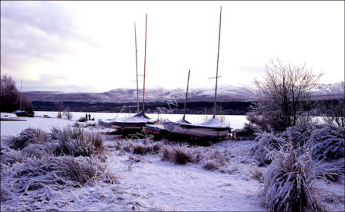 Awaiting the thaw.